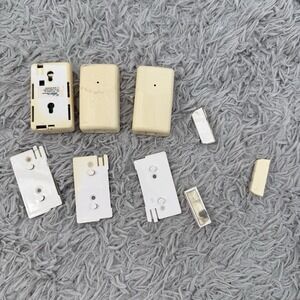 DSC EV-DW4927 SS Wireless Shock Door Window Sensor Lot of 3 w/ Magnets 433MHz